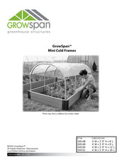 GrowSpan 105148 Manual