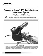 Flexco XP Series Safety, Operation And Maintenance Manual