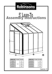 Robinson Redoubtable DWARF Assembly Instructions Manual