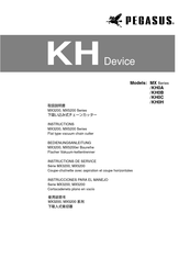 Pegasus MX3200/KH0H Instructions Manual