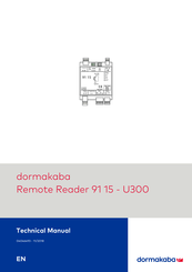 dormakaba 91 15 LEGIC Technical Manual