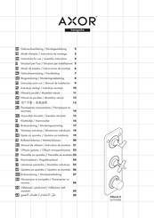 Hans Grohe AXOR Citterio E 36701180 Instructions For Use/Assembly Instructions