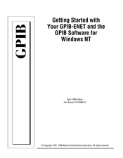 National Instruments GPIB-ENET Getting Started