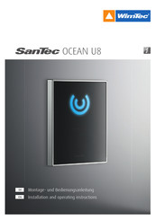 WimTec SanTec Ocean U8 Installation And Operating Instructions Manual