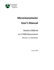 Environmental Instruments ES008-M User Manual