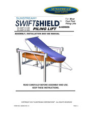 Sunstream Swiftshield SS-AMP14136B Assembly, Installation And Use Manual