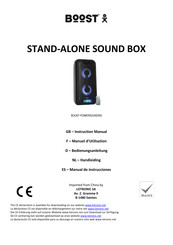 Boost POWERSOUND250 Instruction Manual