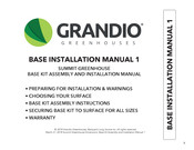 Grandio Summit GRA-SUM-12P-1 Installation Manual