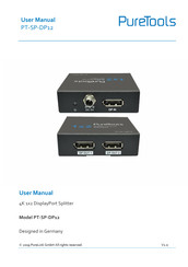 PureTools PT-SP-DP12 User Manual