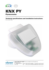 elsner elektronik KNX PY Technical Specifications And Installation Instructions