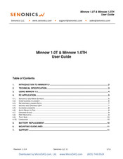 Senonics Minnow 1.0TH User Manual