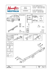 Westfalia Monoflex 44.0518 Manual