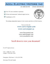 LUST DRIVETRONICS FLP Series Service Instructions Manual