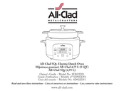 all-clad SD922D51 Owner's Manual