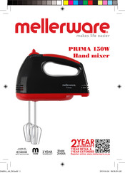 Mellerware PRIMA 150W Manual