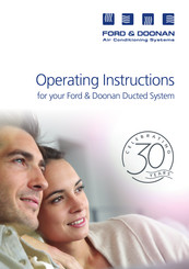 FORD & DOONAN iZone 405 Operating Instructions Manual