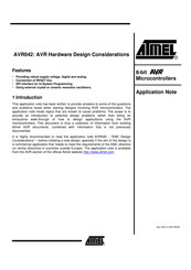 Atmel AVR042 Application Note