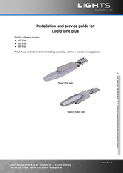 Lights Lucid lane plus 3060 Installation And Service Manual