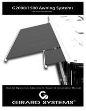 Girard Systems G-Link G-2000 Owners Operation, Adjustment, Repair & Installation Manual