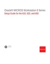 Oracle MICROS 620 Setup Manual