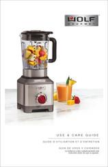Wolf Gourmet WGBL200S Use & Care Manual