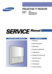 Samsung SP43J5HF3C/XTT Service Manual