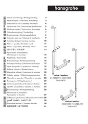 Hans Grohe Unica Comfort 26324400 Instructions For Use/Assembly Instructions