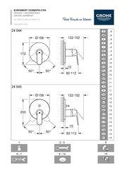 Grohe 24 044 Manual