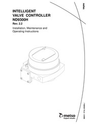 Metso ND9300H Installation Maintenance And Operating Instructions
