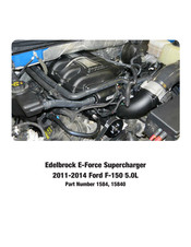 Edelbrock 1584 Installation Instructions Manual