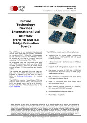 Future Technology UMFT60 Series Manual