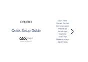 Denon CEOL carino Quick Setup Manual