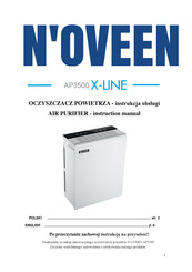 N'oveen X-LINE AP3500 Instruction Manual