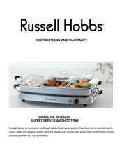Russell Hobbs RHBS650 Instructions And Warranty