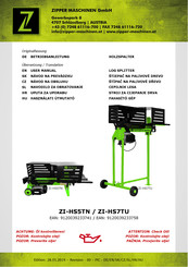 Zipper Maschinen ZI-HS7TU User Manual