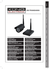 König Electronic VID-TRANS545KN Manual