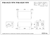 CCS PSB-1012VB Operation Manual