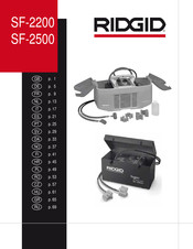 RIDGID SF-2200 Operating Instructions Manual