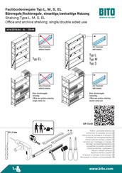 BITO Shelving EL Instructions For Assembly And Use