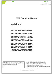 Videocon LEDTVVKC22FH-ZMA Service Manual