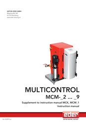 eder MCM-M7-6 Instruction Manual