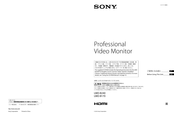 Sony LMD-B240 Manual
