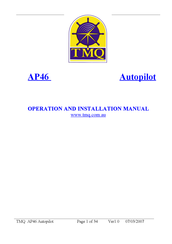 TMQ AP46 Operation And Installation Manual
