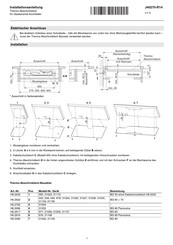 V-ZUG H6.2616 Installation Instructions Manual