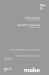 mabe MEI1174ZJSS Owner's Manual