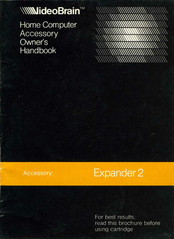 Umtech VIDEOBRAIN Expander 2 Owner's Handbook Manual