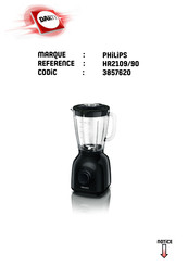 Philips HR2109 User Manual