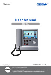 Commax CDS-70M User Manual