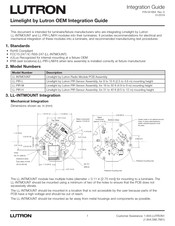 Lutron Electronics LL-PIR-H Integration Manual