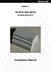 Honeywell temaline TK C21P Installation Manual